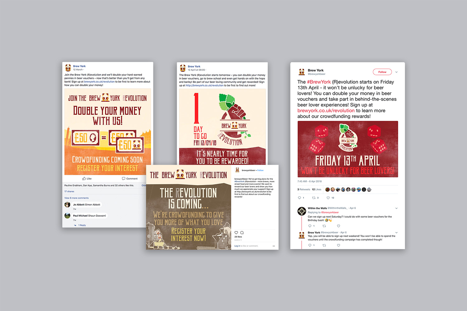 brew york revolution social media