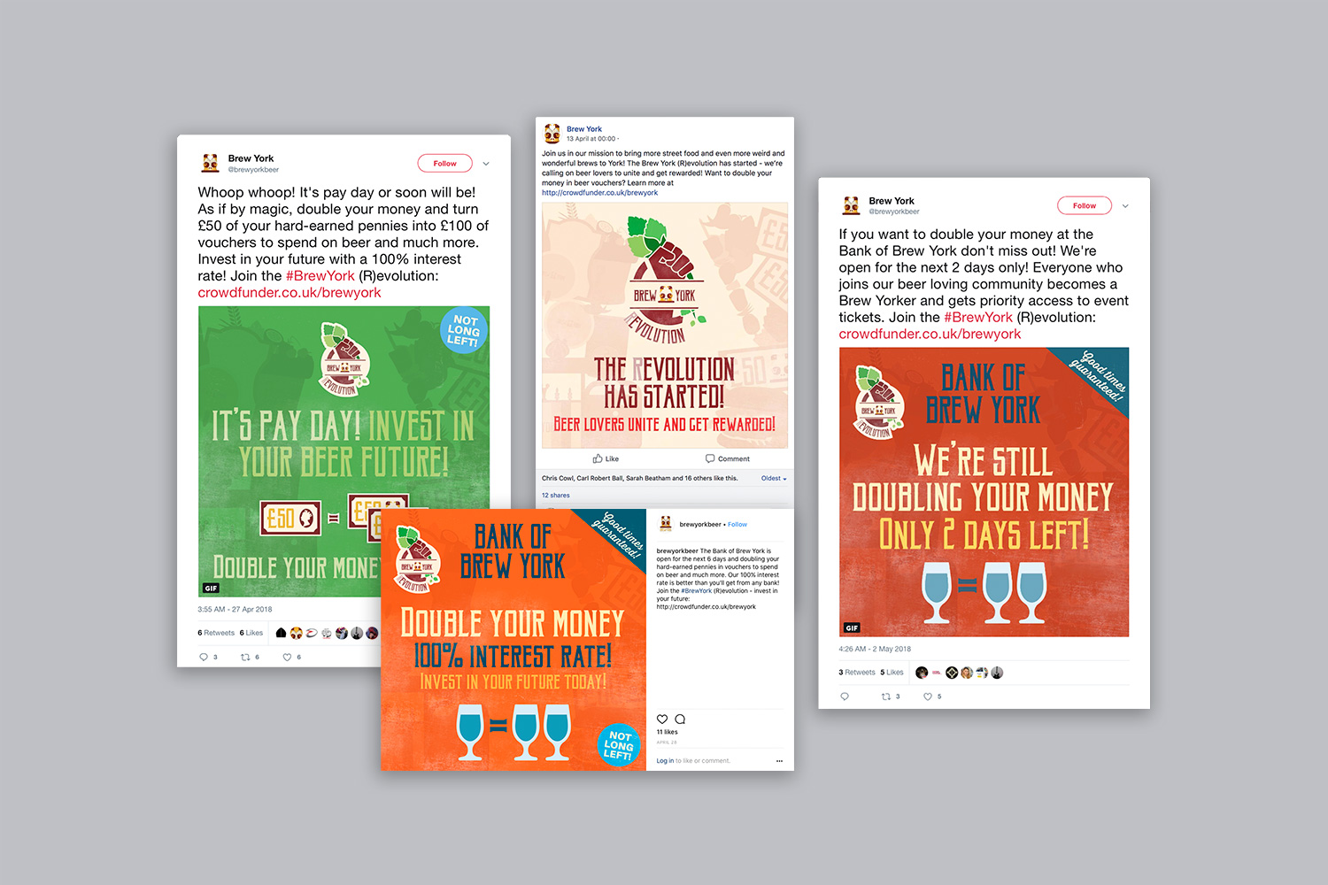 brew york revolution bank of brew york social media