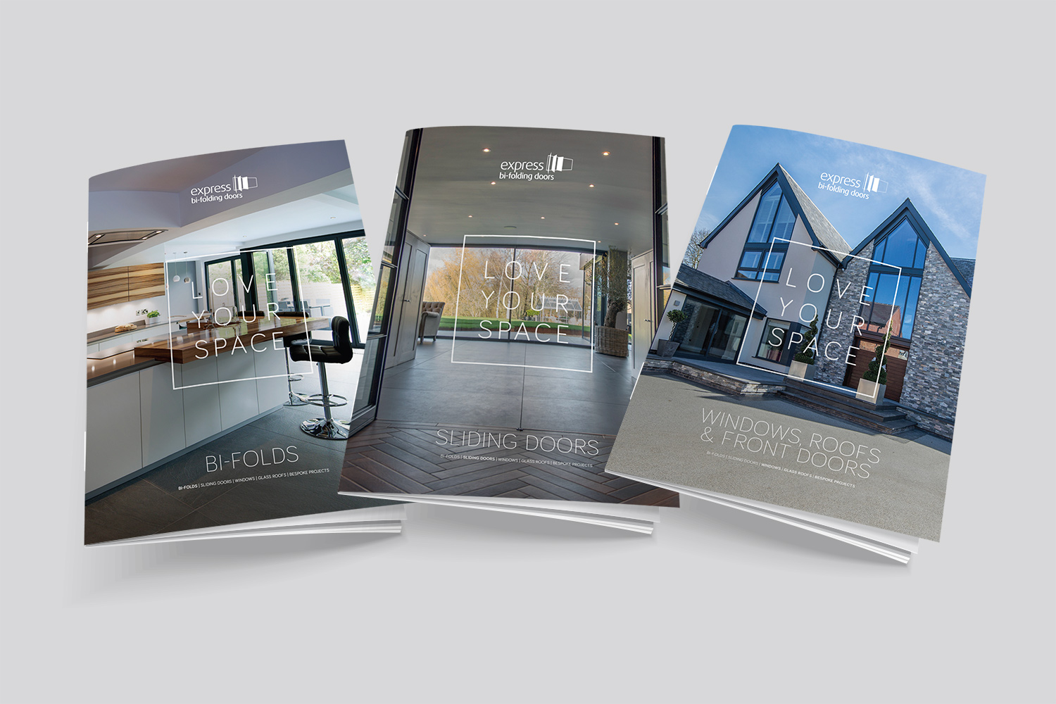 express bifolding doors love your space brochure