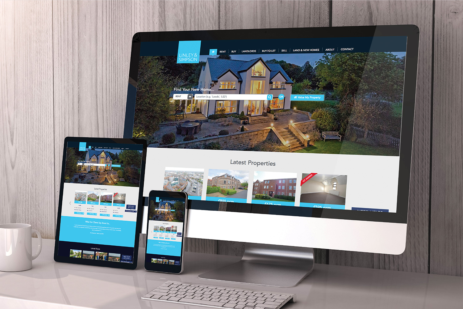 linley and simpson new website